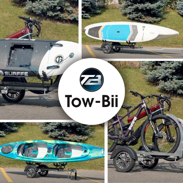 Combo - Trailer + 2 Full Sets for Bikes and Kayak/Paddle Board